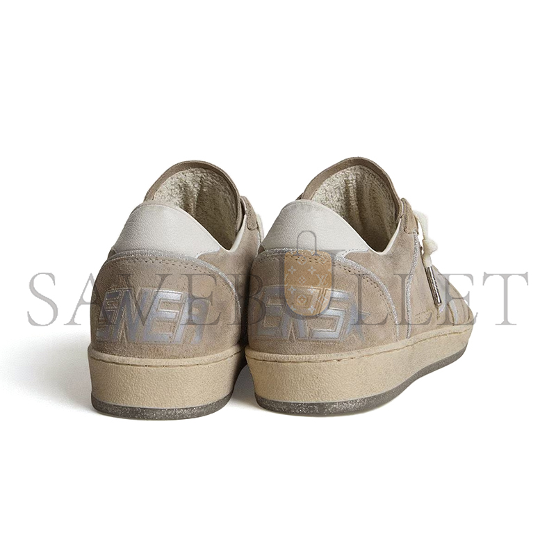 GOLDEN GOOSE BROWN BALL STAR LTD STAR-EMBELLISHED SUEDE TRAINERS GWF00327 GOLDEN GOOSE BROWN BALL STAR LTD STAR-EMBELLISHED SUEDE TRAINERS GWF00327